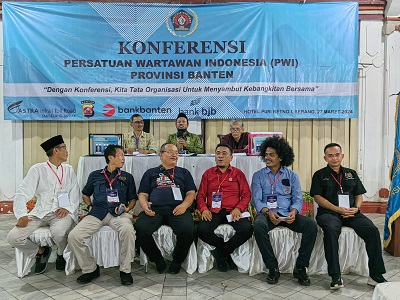 Rian Nopandra Kembali Nakhodai PWI Banten 2024-2029
