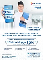Spesial di Momentum Ramadan dan LebaranXL Axiata Business Solutions Hadirkan Promo Khusus untuk Pelanggan Korporasi