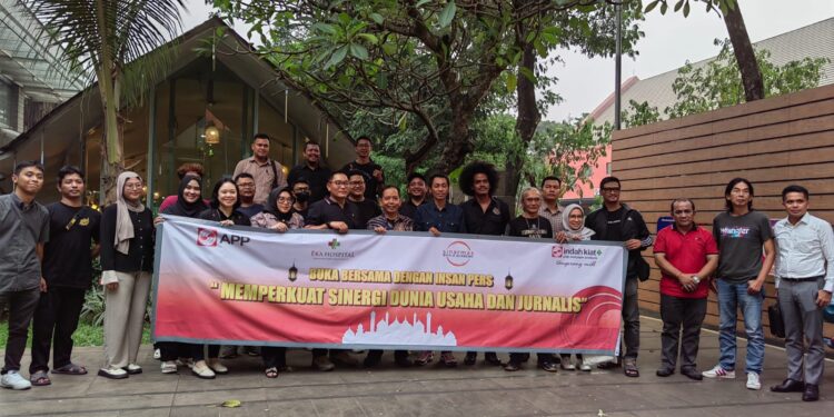 Tingkatkan Silaturahmi dan Sinergitas, IKPP, Eka Hospital dan PWI Tangsel Buka Bersama