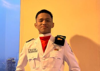 Sultan Fahmi, Siswa MA Soebono Mantofani Tangsel Terpilih Menjadi Danton Paskibra di Upacara Hardiknas 2024