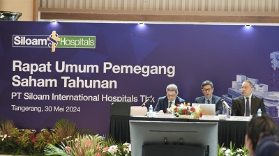 Grup Rumah Sakit Siloam Menutup Agenda Rapat Umum Pemegang Saham Tahunan 2023