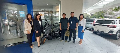 Panen Hadiah Simpedes Periode II, Nasabah BRI Pancoran Berhasil Sabet Hadiah Sepeda Motor Yamaha NMAX S.