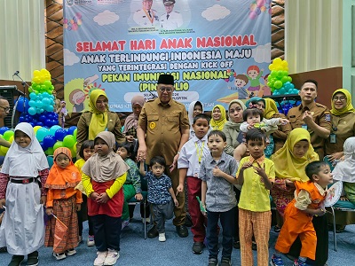 Kick Off Pelaksanaan Pekan Imunisasi Nasional Polio (Pin Polio)