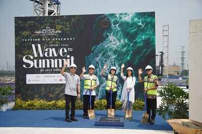 Jakarta Premium Outlets Destinasi Belanja Ikonik Di Alam Sutera Memasuki Tahap Toping Off