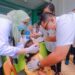 Sukseskan PIN Polio, Pilar Turut Berikan Imunisasi ke Balita