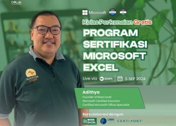 Universitas Multimedia Nusantara dan DQLab Hadirkan Kelas Perkenalan Gratis untuk Program sertifikasi Microsoft Excel