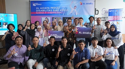 Peduli Penyandang Disabilitas, XL Axiata Beri Pelatihan Digital dan Siap Kerja di Surabaya