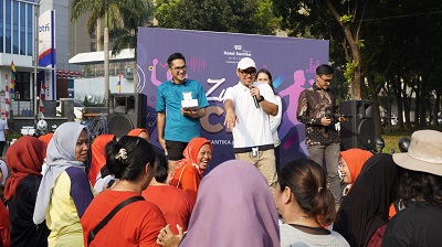 Sehat Bersama di Car Free Day Bintaro : Kolaborasi Hotel Santika Premiere Bintaro dengan Dekranasda Tangerang Selatan
