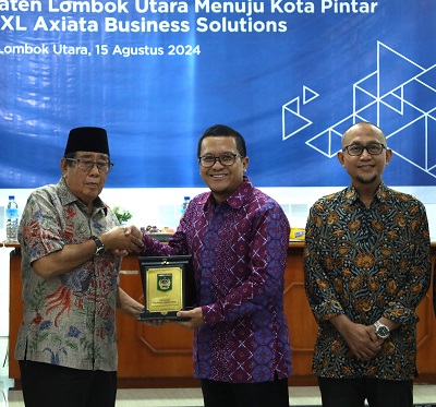 Dukung Penerapan Sistem Pemerintahan Berbasis Elektronik, XL Axiata Sediakan Layanan ICT di Kabupaten Lombok Utara