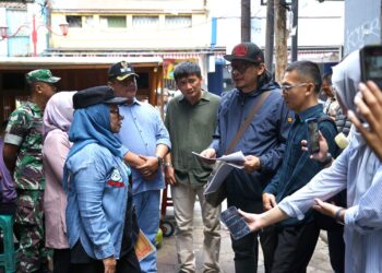 Sekda Tinjau Gang Roda, Segera Lakukan Penataan PKL Suryakencana