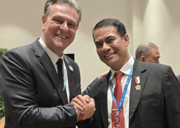 Pertemuan Bilateral Pemerintah RI – Brasil, Mentan Amran Gaet Investasi Peternakan Rp4,5 Triliun