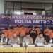 Polres Tangerang Selatan, Rilis Pelaku Pencurian Sepeda Motor Diantaranya Sepasang Suami Istri