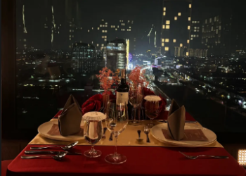 Salute Bar & Lounge Tempat Sempurna Untuk Romantic Dinner Dengan Pemandangan City Lights Di Gading Serpong