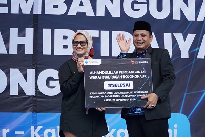 Karena Pendidikan Penting Bagi Setiap Anak, XL Axiata Renovasi Madrasah di Pelosok Sukabumi