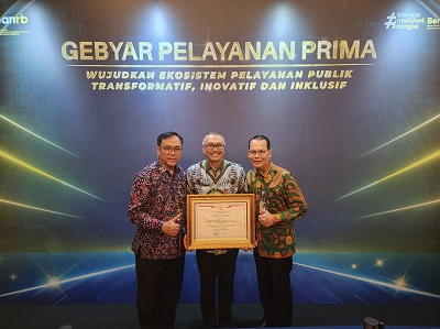 Kementan Sabet Penghargaan dari Kementerian PANRB, Buktikan Pelayanan Publik Berkelas