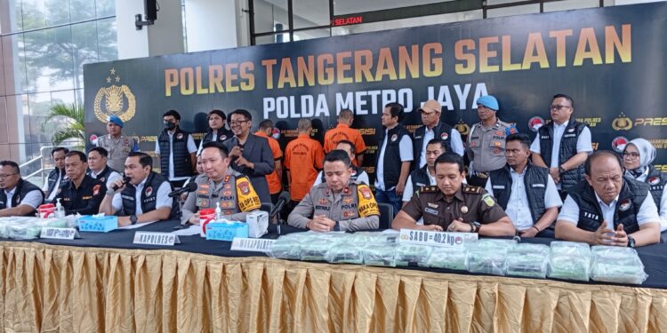 Polres Tangsel Ungkap Peredaran Narkoba Jaringan Sumatera – Jawa