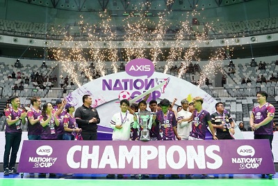 Turnamen Futsal AXIS Nation Cup 2024, SMK Medika Samarinda dan SMAN 2 Mojokerto Sabet Gelar Juara