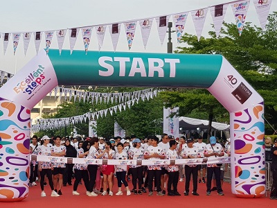 Jelang Ulang Tahun ke 40th, VIVERE Group Sukses Gelar Fun Walk Exellent Steps
