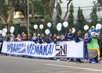 BSN Turun ke Jalan Kampanyekan Pentingnya Produk Ber-SNI