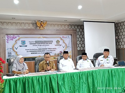Cegah Kekerasan Perempuan dan Anak, Pemkot Bersama Kemenag Tangsel Susun Buku Nasihat Tokoh Agama