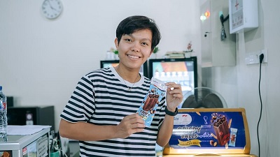 Aice Rayakan Kesuksesan Atlet Olimpiade dengan Puluhan Ribu Es Krim untuk Brand Ambassador