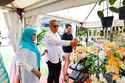 Benyamin Dorong Orchid Festival Jadi Agenda Tahunan untuk Promosi Tangsel
