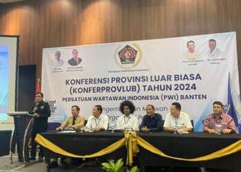 Bos Radar Banten Group Mashudi Terpilih Aklamasi Ketua PWI Provinsi Banten