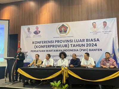 Bos Radar Banten Group Mashudi Terpilih Aklamasi Ketua PWI Provinsi Banten