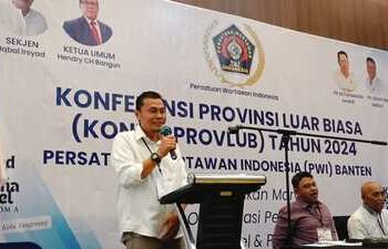 Inilah Pengakuan Terpilihnya Bos Radar Mashudi jadi Ketua PWI Banten