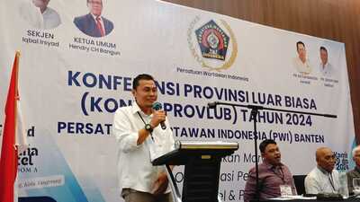 Inilah Pengakuan Terpilihnya Bos Radar Mashudi jadi Ketua PWI Banten