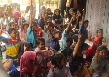 Rumah Marimba Gelar Pelatihan Fasilitator dan Kegiatan Literasi untuk Anak di Kampung Nagajaya