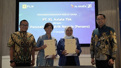 Dukung Pemanfaatan Energi Hijau untuk Keberlanjutan PLN-XL Axiata Kerja Sama Pasokan Listrik dan Penggunaan Energi Terbarukan