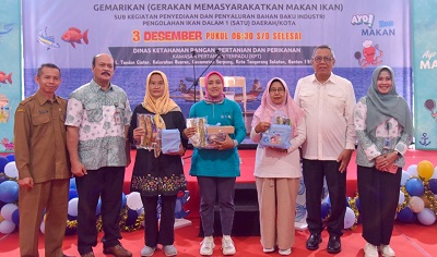 Lewat Program Gemarikan, Pemkot Tangsel Gencarkan Konsumsi Ikan untuk Masyarakat