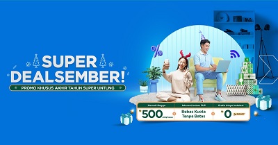 First Media Powered by XL Axiata Luncurkan “Super Dealsember” Promo Khusus Akhir Tahun untuk Pengalaman #JadiLebihTerkoneksi