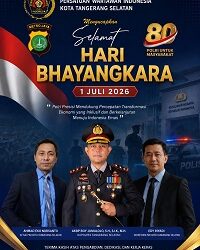 PWI Kota Tangsel Ucapkan Selamat Hari Bhayangkara Ke-80