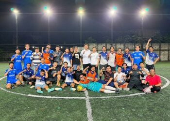 BPN DAN PWI Kota Tangsel Pererat Silaturahmi Lewat Laga Minisoccer