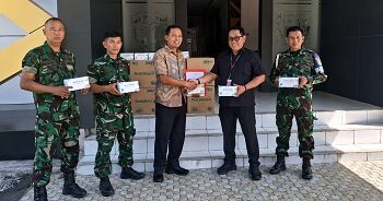 PT Indah Kiat Pulp & Paper tbk. Tangerang Mill Salurkan Bantuan 35.000 Masker untuk Penanganan Kebakaran TPA  Jatiwaringin